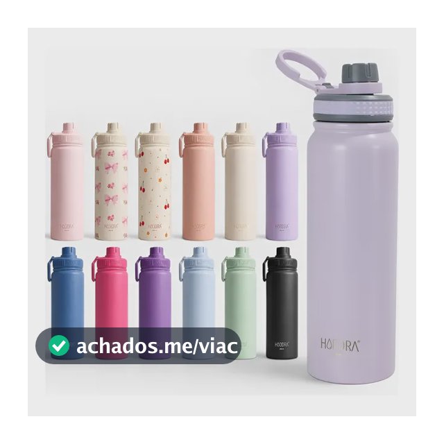 Garrafa Térmica 800ml Inox Fitness Academia Haddra