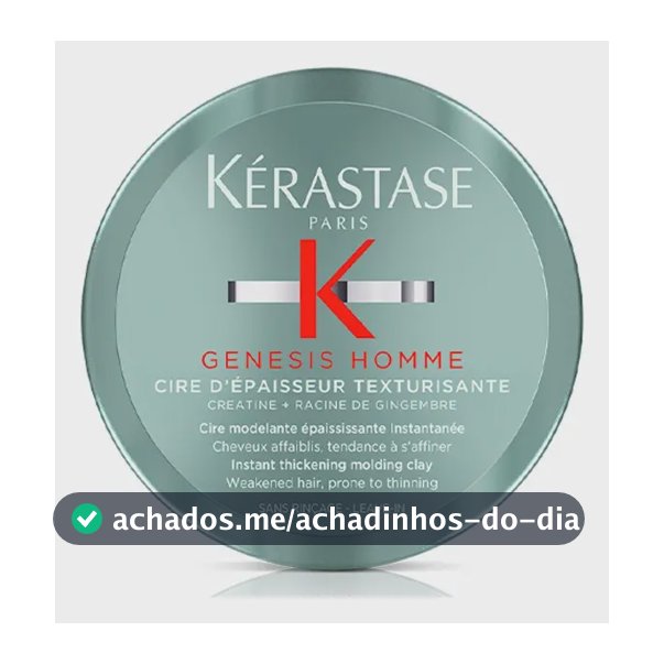 Pomada Kérastase Genesis Homme Texturisante 75ml