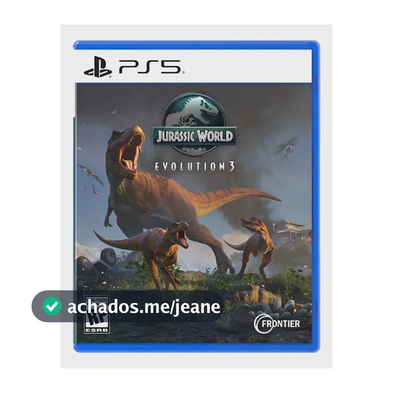 Jurassic World Evolution 3 Ps5 Fisico