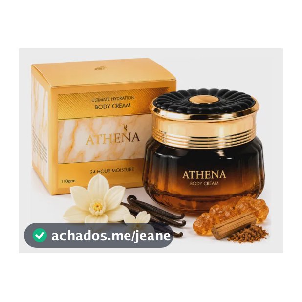 Creme Corporal Árabe Athena Hidratação 24h  Maison Alhambra Athena
