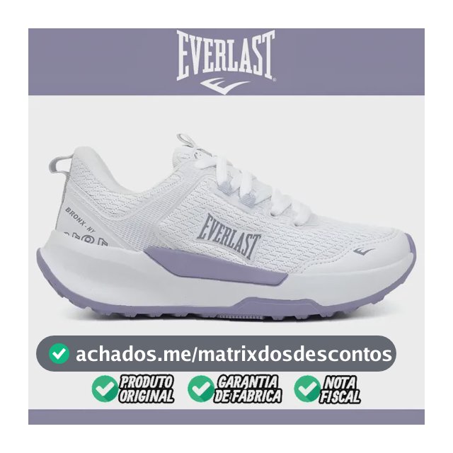 Tênis Everlast Solo Feminino Academia Treino Confort Oficial