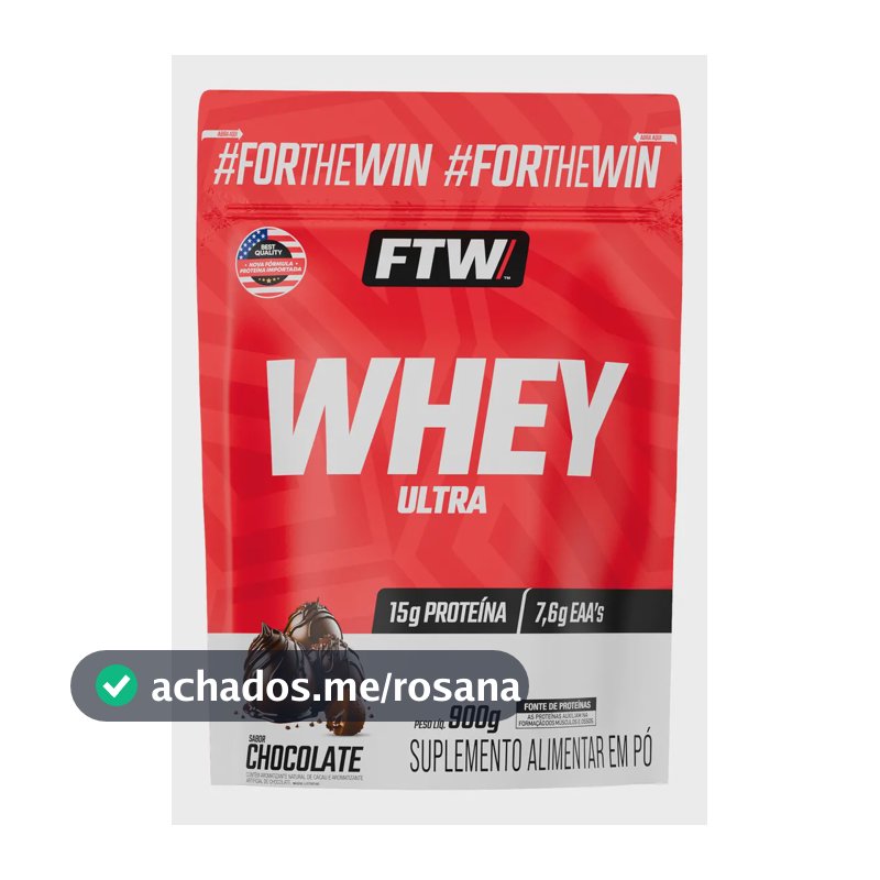 Whey protein FTW em pó sabor Chocolate x 900g