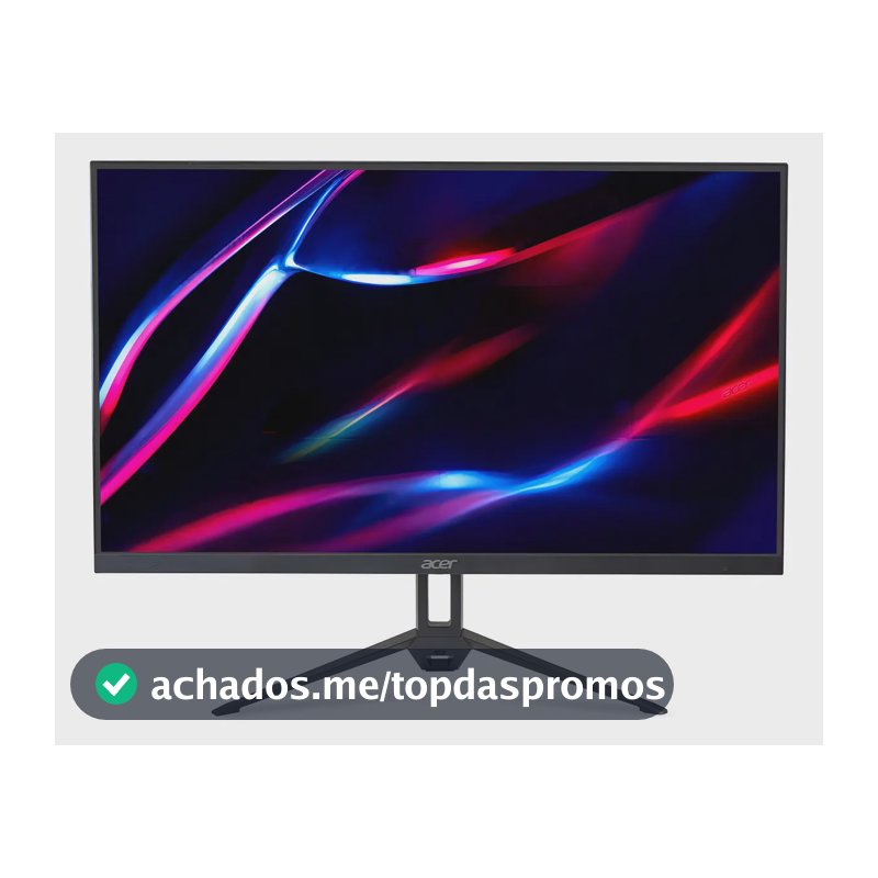 Monitor Gamer Acer Nitro KG243Y P1bip 23,8″ | Full HD • 144Hz • 1ms VRB • IPS • HDMI • DisplayPort • ZeroFrame