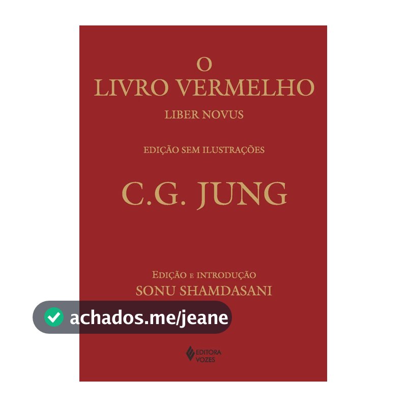 O Livro vermelho - Edição sem ilustrações - Jung, C. G. - Editora Vozes - Capa Mole