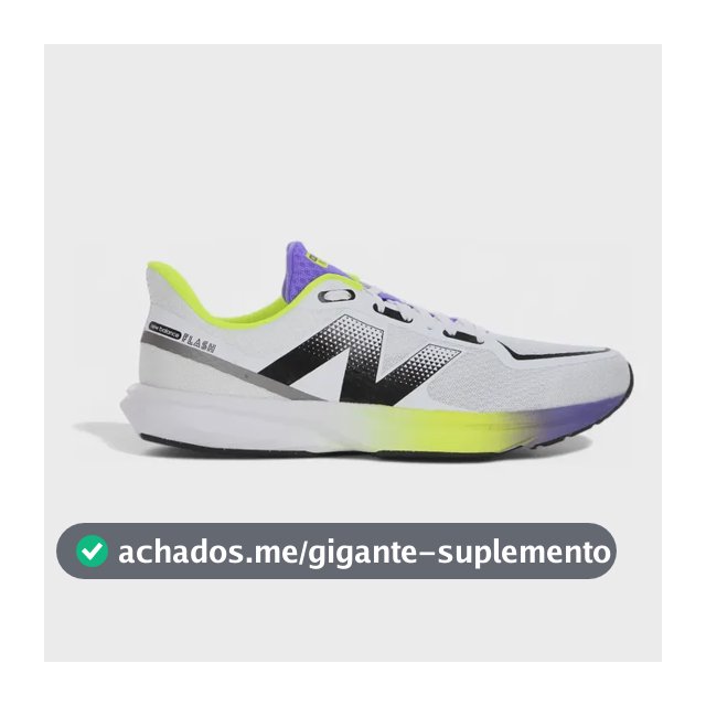 Tênis New Balance Flash V7 Masculino Preto Treino