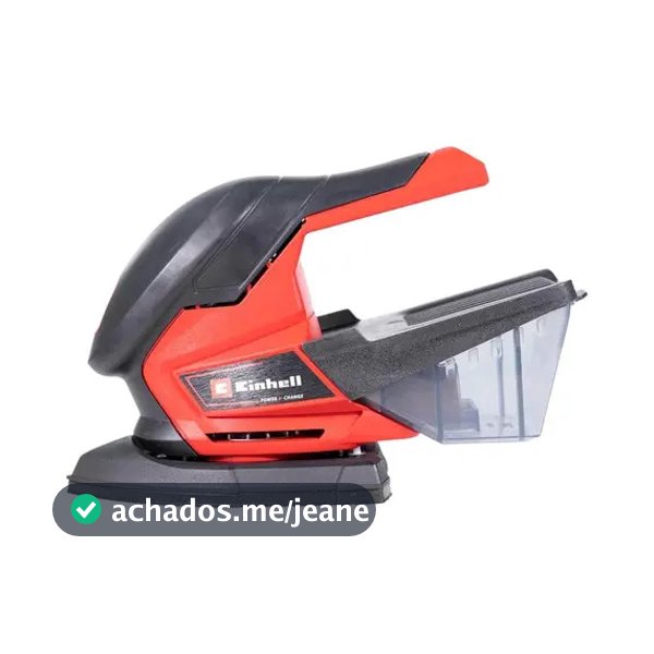 Lixadeira Multiuso Profissional para Madeira A Bateria Einhell Te-Os 18/150 sem bateria
