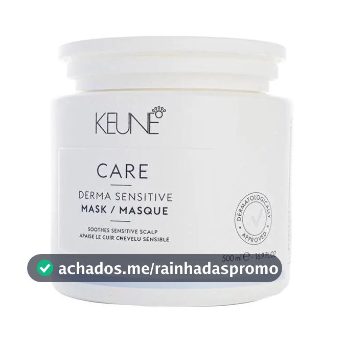 Máscara Keune Scalp Sensitive Mask Couro Sensível 500ml