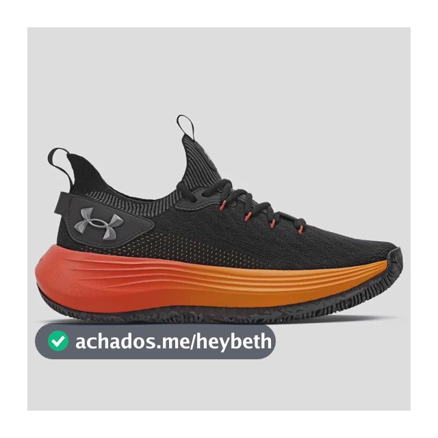 Tênis Masculino Hooper Under Armour Black/lavared/metpewter Liso 44
