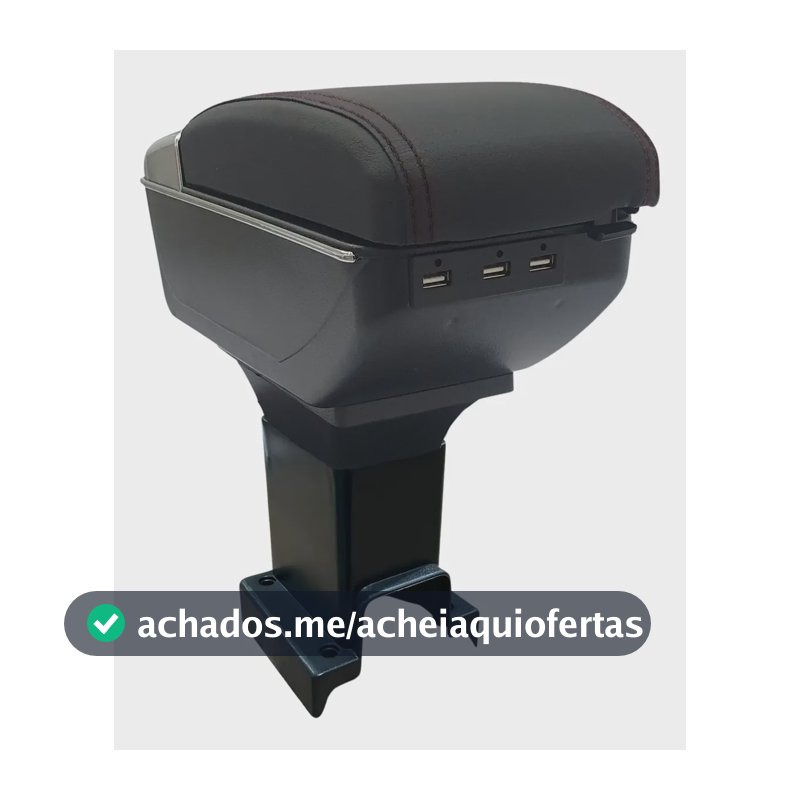 Console Automotivo Universal Gol Parati Saveiro Voyage Preto Preto