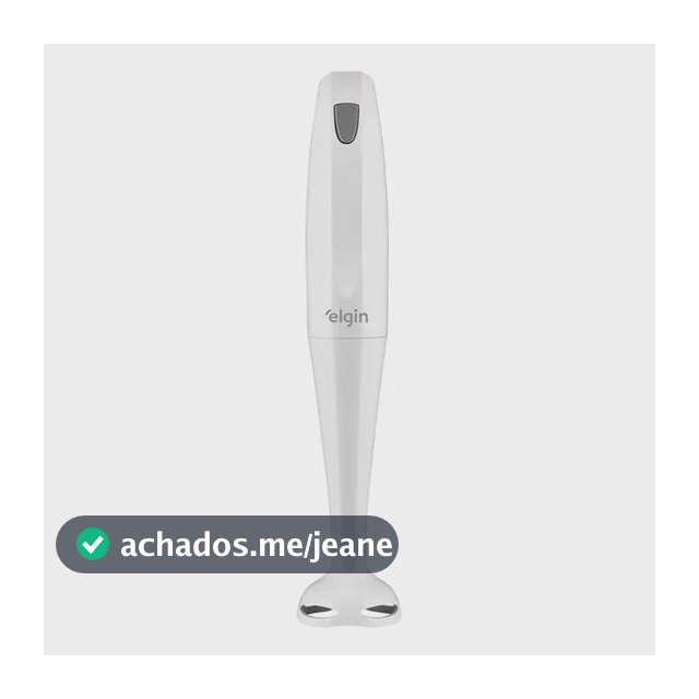 Mixer De Mão Portátil Branco 200w Com Copo 700ml Mix1002 Elgin