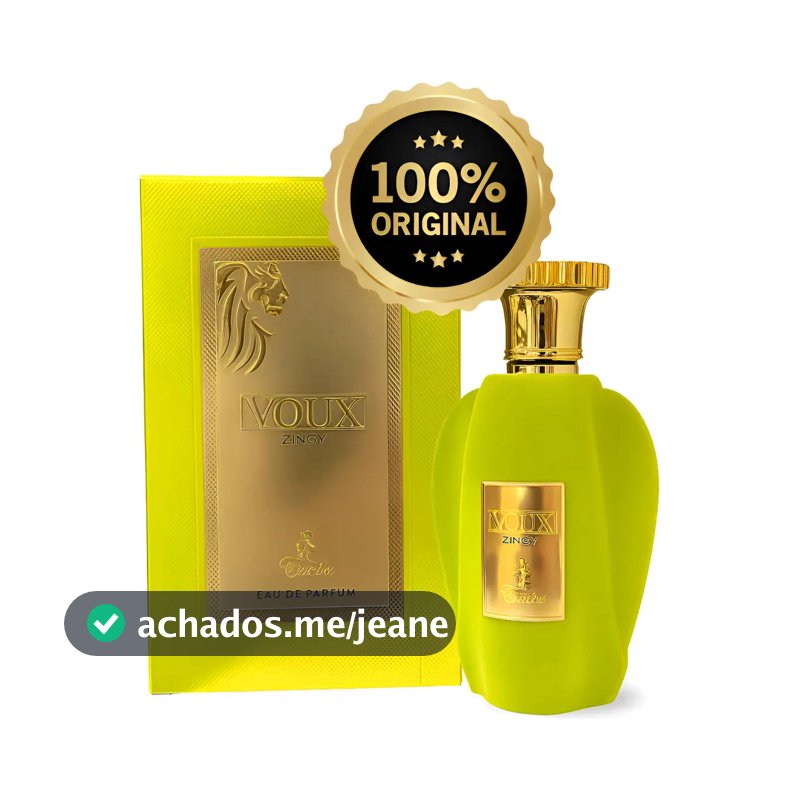 Perfume Voux Zingy Paris Corner 100 Ml