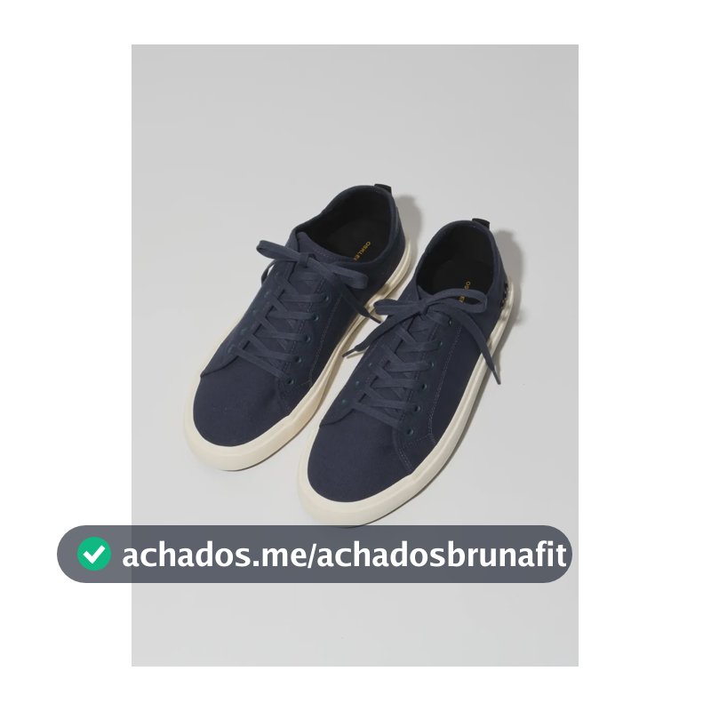 Tênis Masculino Drift Osklen Marinho Liso 40 Br