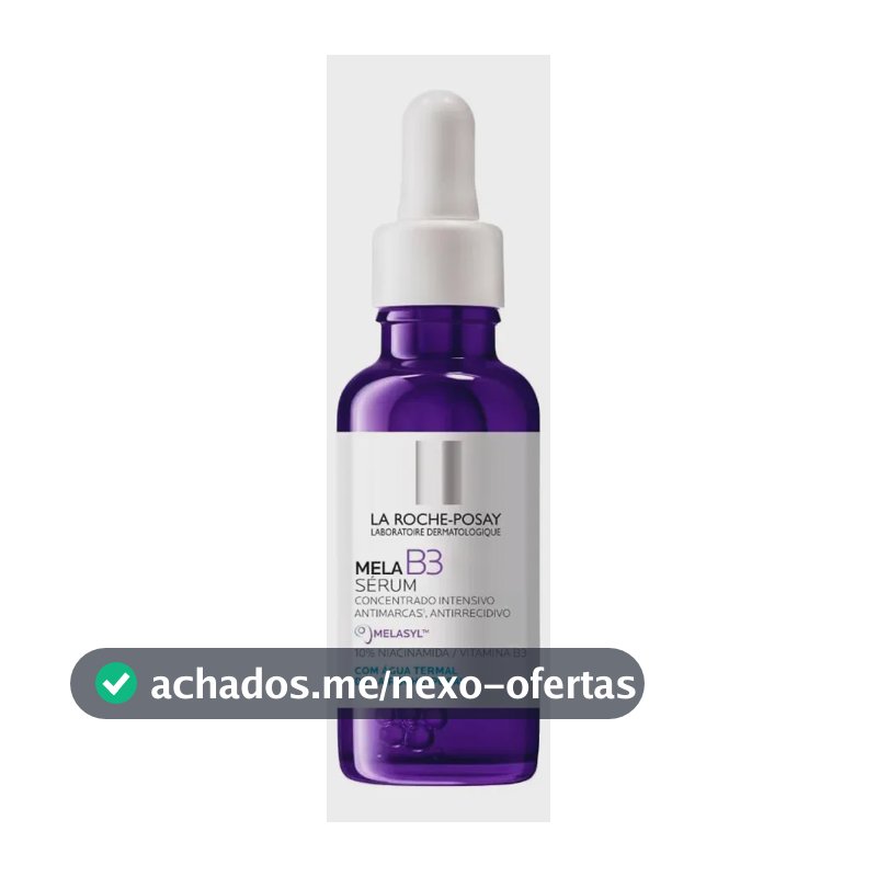 Sérum Antimanchas com Melasyl e Niacinamida para Todos os Tipos de Pele que Corrige Manchas Persistentes, Unifica o Tom e Ilumina, sem Perfume, Mela B3 La Roche‑Posay 15ml