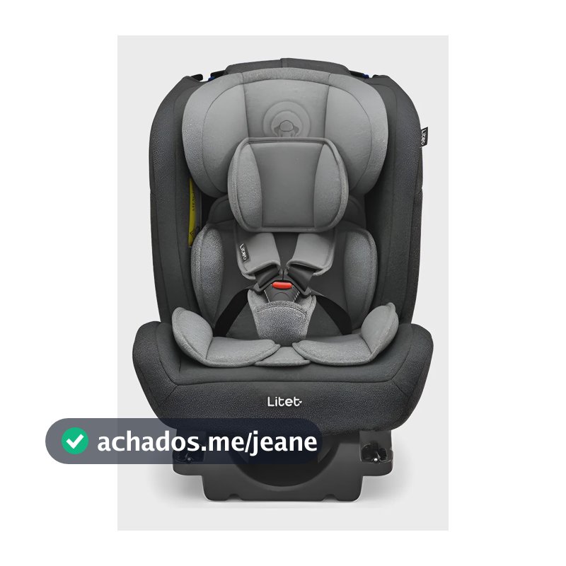 Cadeira De Carro All Stages 2.0 Isofix 0-36kgs Cinza Litet