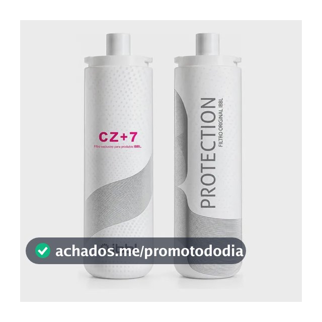 Filtro Refil Ibbl Protection Cz+7 Refil Girou Trocou Cor Branco Original Para Purificador Vivax Fr 600 Due E-due
