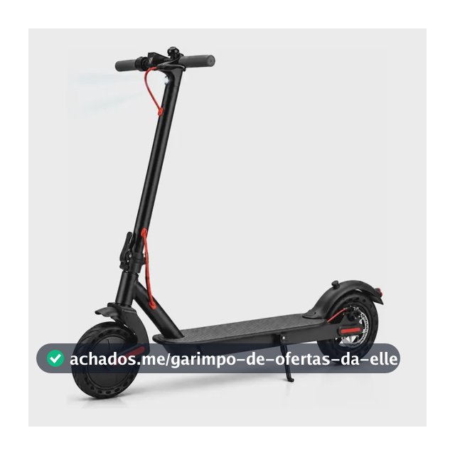 Patinete Elétrico 500w 25km/h Dobrável App Bluetooth Rapido Preto
