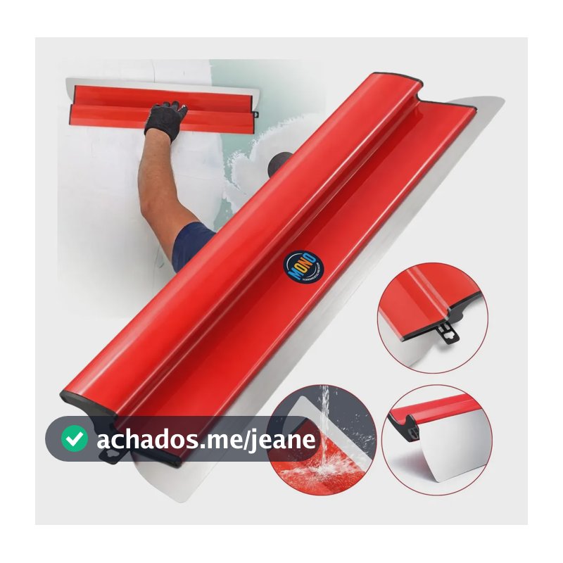 Desempenadeira Drywall Massa Corrida 60cm Profissional