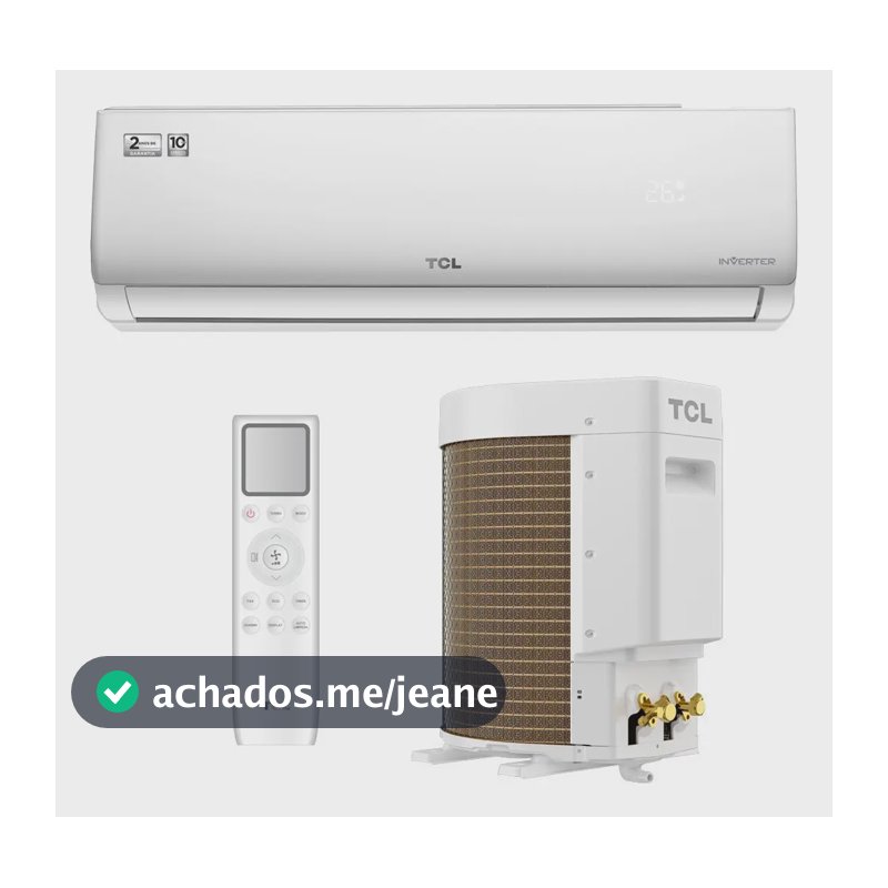 Ar-condicionado Split Tcl Semp Hi Wall Elite 9000 Btus Inver Branco 220v