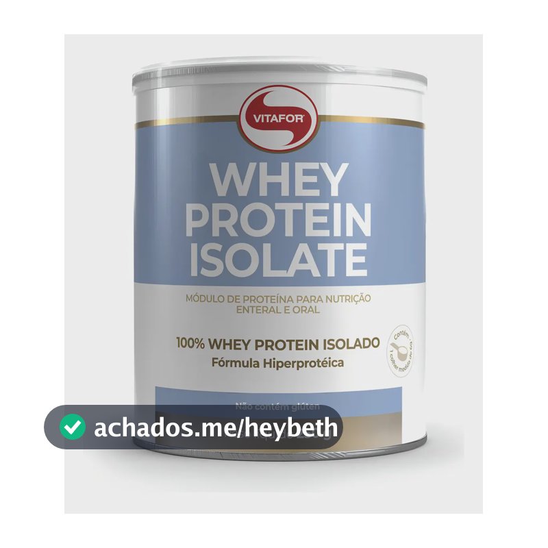 Whey Protein Isolate (250g) - Vitafor