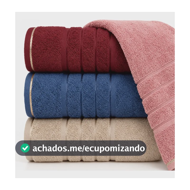 Kit 3 Toalhas De Banho Gigante Luxo 70x1,40 Grossa Atacado Multicolorido