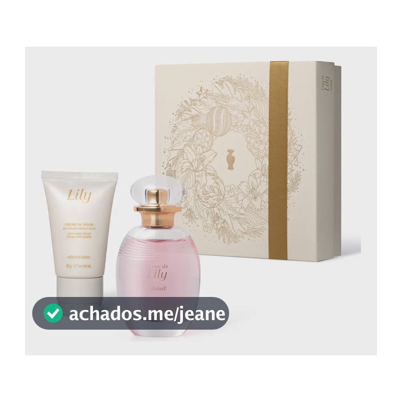 O Boticário Lily Soleil Kit Presente (2 Itens)