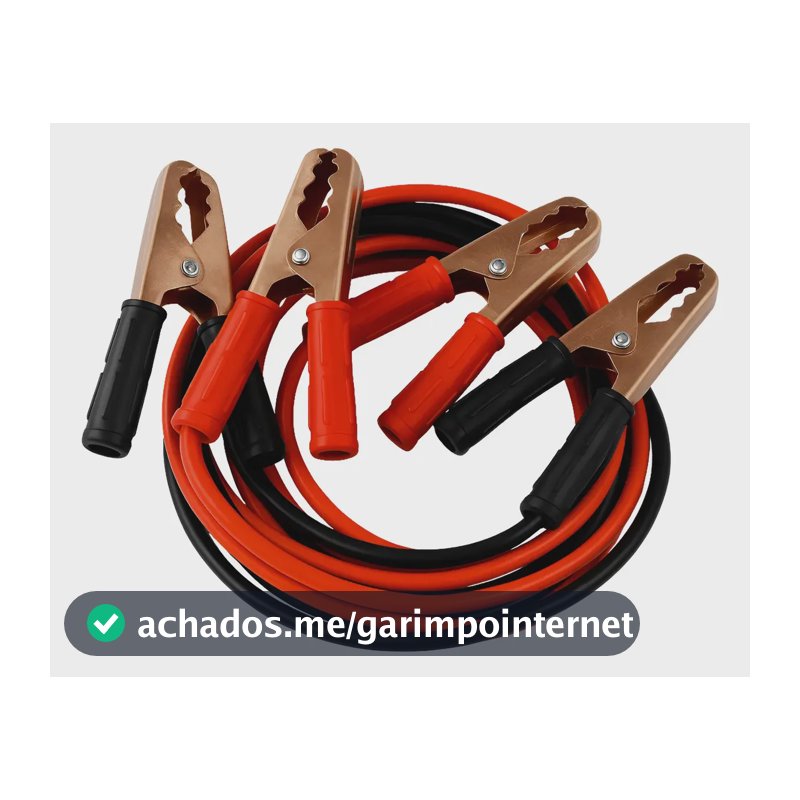 Cabo Bateria 500a Chupeta Auxiliar Partida Carro 2,5m