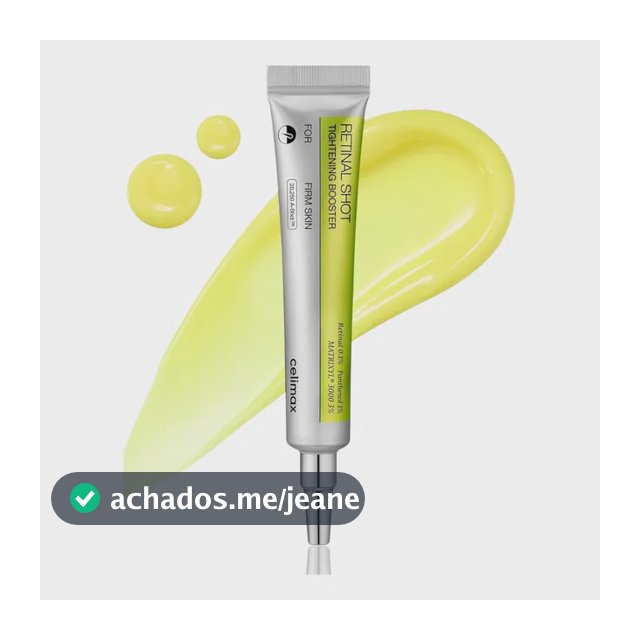 Celimax Retinal Shot Tightening Booster Korea 15ml Pele Todo Tipo De Pele Dia/noite