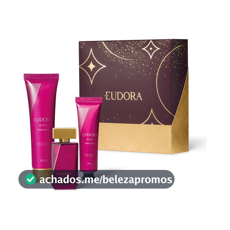 Kit Eudora Diva Fabulosa (3 Produtos)