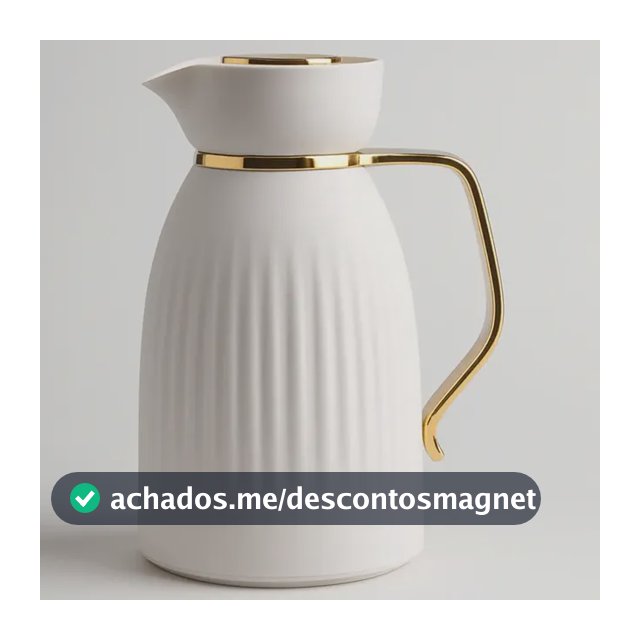 Garrafa Térmica 1l Mônaco Fastclick Quente Frio Bravatti