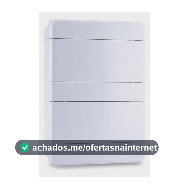 Quadro de Distribuição Sobrepor 16 Disjuntores 100A Forceline