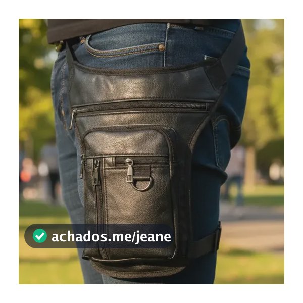 Pochete Bag Cartucheira Perna Moto Camping Pesca Trabalho Co