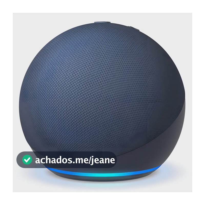 Echo Dot 5ª Geração Alexa Amazon Cor Azul