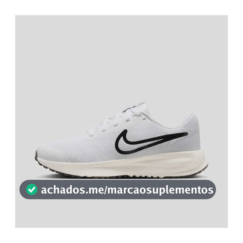 Tênis Nike Run Defy Feminino Branco/preto 40 Br