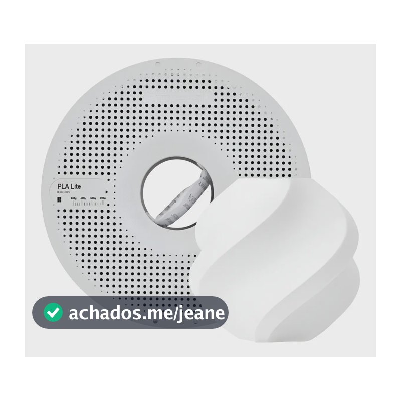Filamento Bambu Lab PLA Lite Branco