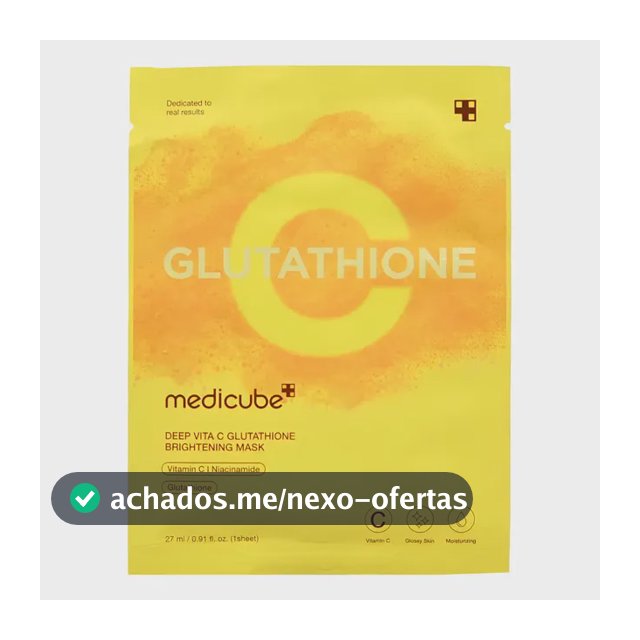 Medicube Glutathione Deep Vita C Mask - Todo Tipo De Pele