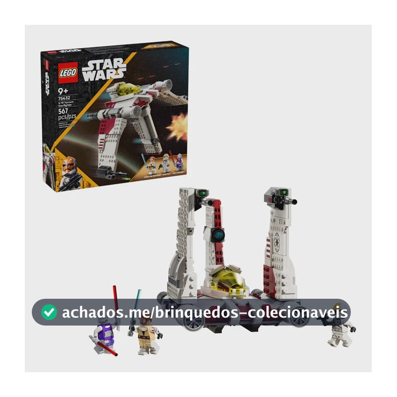 Lego Star Wars Caça Estelar Torrente V-19 75432 567 Peças