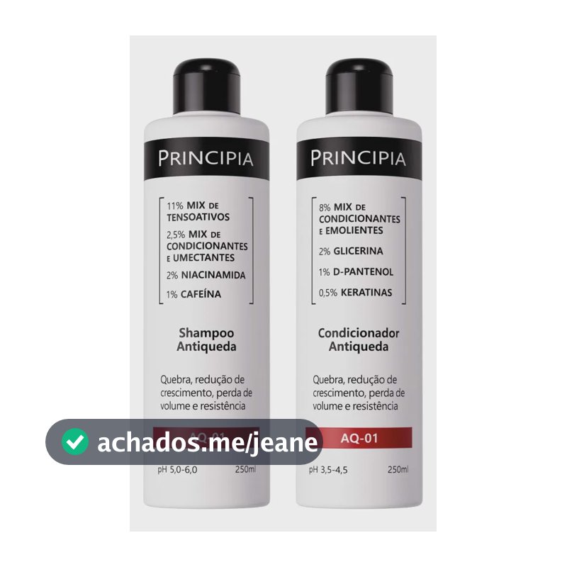 Kit Shampoo E Condicionador Antiqueda Aq-01