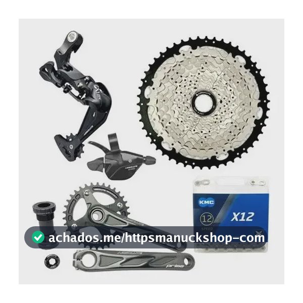 Grupo Absolute Prime Coroa 34d 1x12v 11/50 Corrente Kmc X12