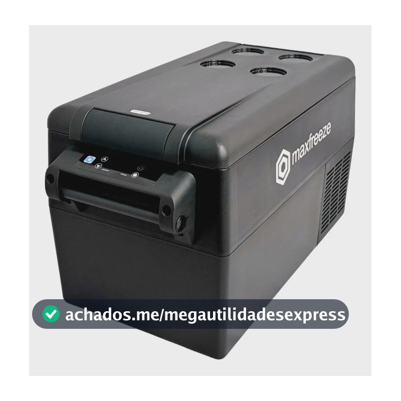 Geladeira 35 Litros 12v/24v 110v/220v Caminhão Ônibus Van 12/24 - 110/220v