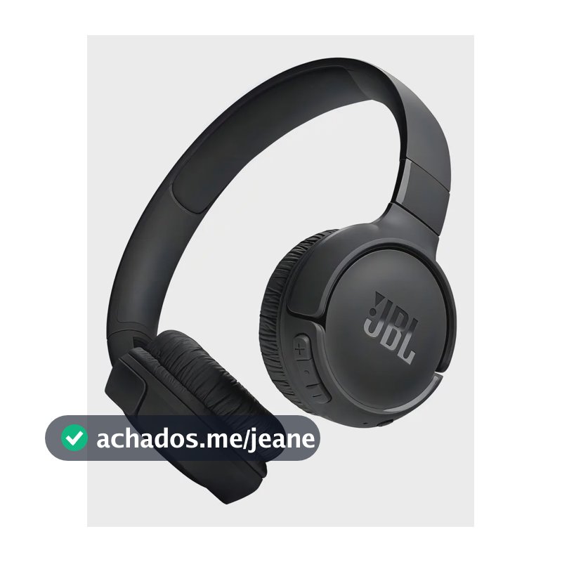 JBL Fone de Ouvido sem Fio Tune 520BT Dobrável Bateria 57h