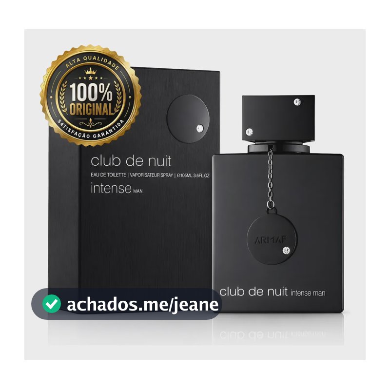 Perfume Club De Nuit Intense Da Armaf Edt 105ml Para Masculino