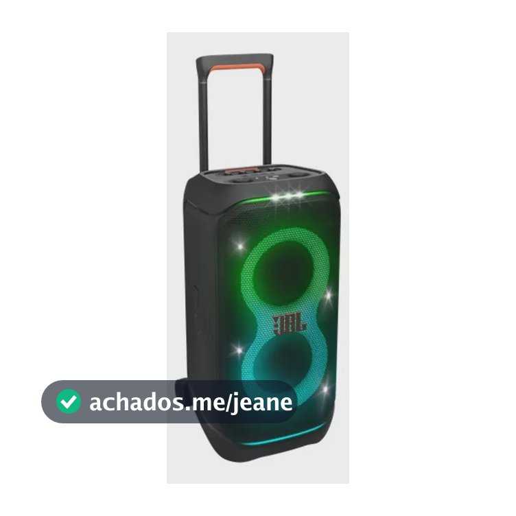 Caixa De Som Jbl Amplificada Partybox Stage 320 240w Preta Preto 127/220v