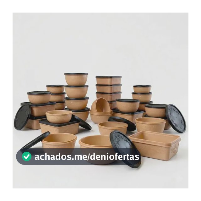 Kit 21 Potes Plásticos Com Tampa Tamanhos Variados Livre Bpa