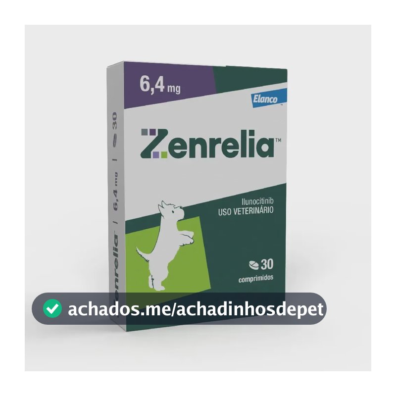 Zenrelia 6,4mg 30 Comprimidos para Cães Elanco
