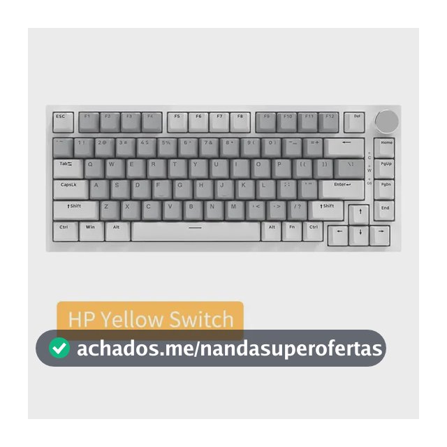Placa de teclado mecânico de 75% com cabo Ak820, conjunto B