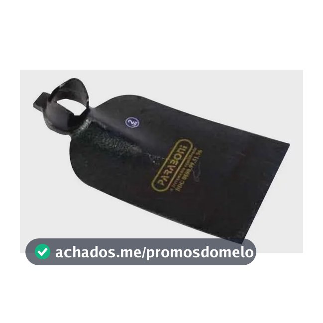 Enxadao Paraboni Norte Estreito 278x105mm Sem Cabo Aço SAE1070