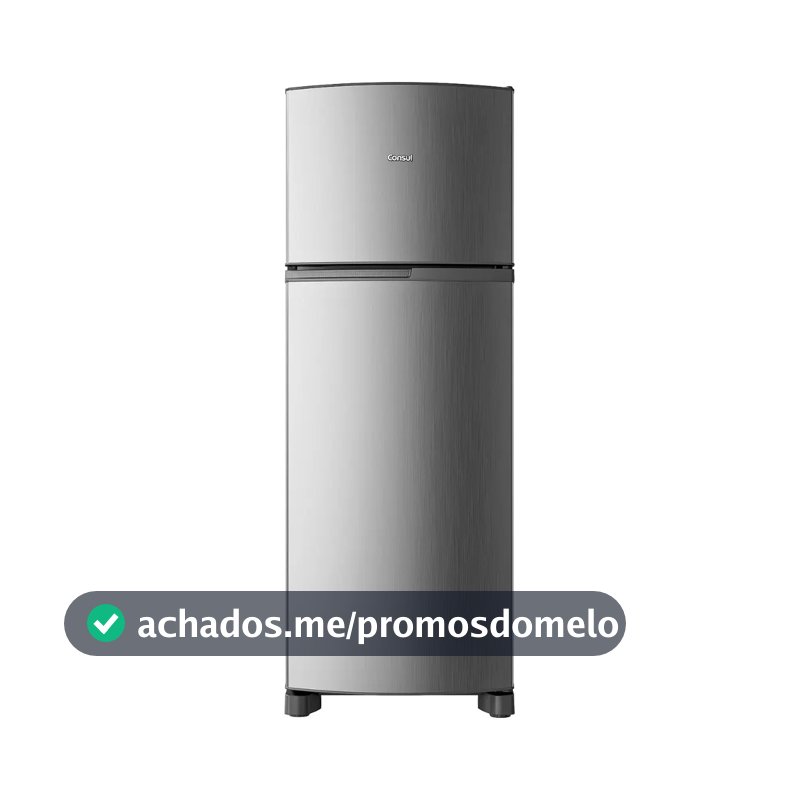 Geladeira Consul Frost Free 333 Litros Duplex Inox - CRM40MK