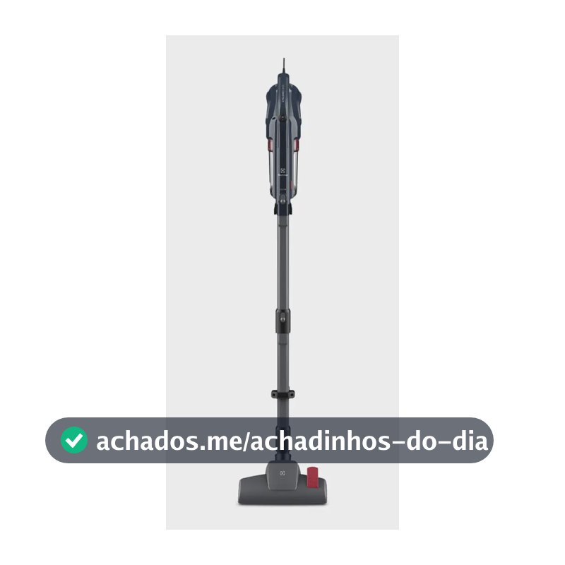 Aspirador de Pó Vertical com Fio Electrolux 1300W 3 em 1 Cyclone Power Filtro HEPA Preto (PTE10)