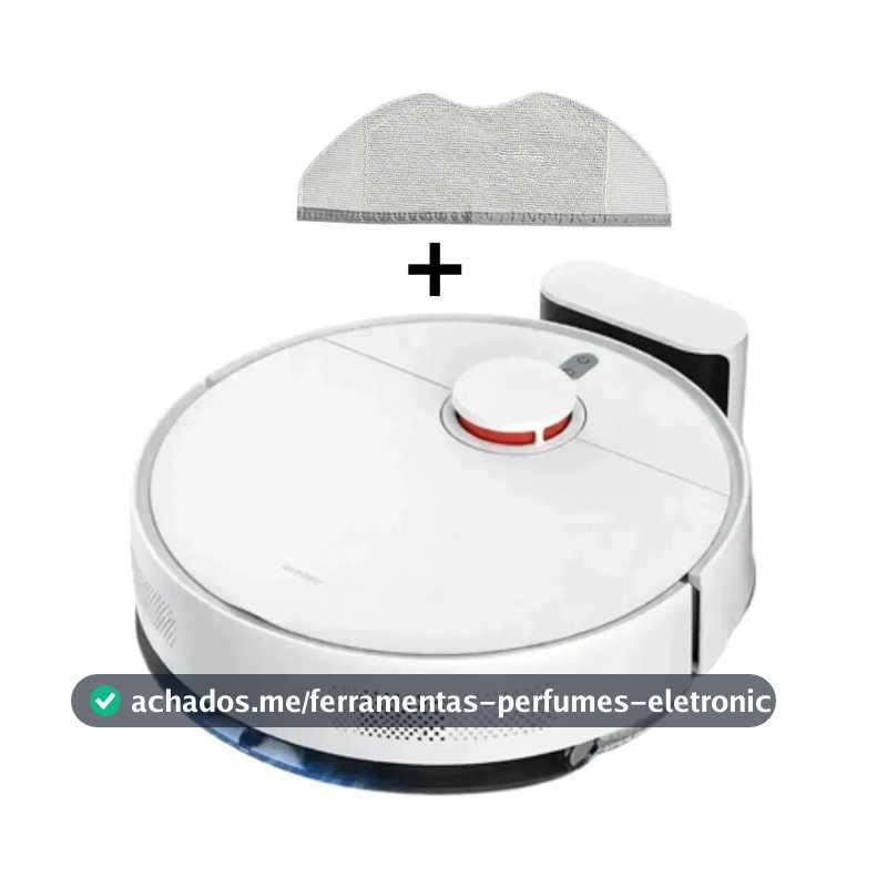 Robô Aspirador Xiaomi S40c 5000pa Wifi Passa Pano Automático