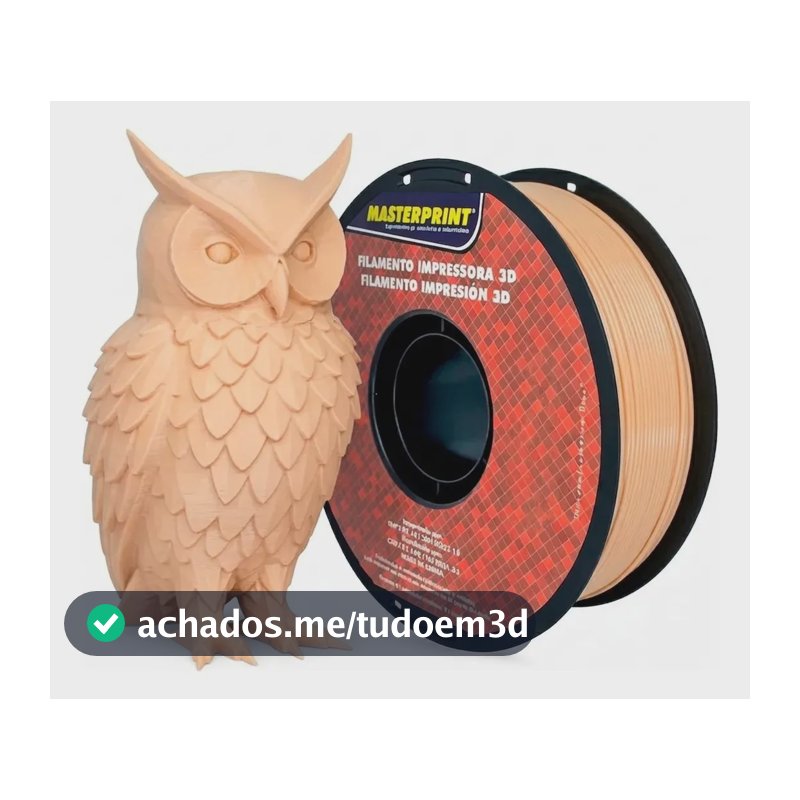 Filamento De Impressora 3d Petg 1,75mm 1kg Masterprint Cor Skin